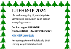 Udklip Julehjaelp Plakat