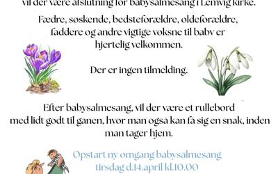 Babysalmesang - Afslutning